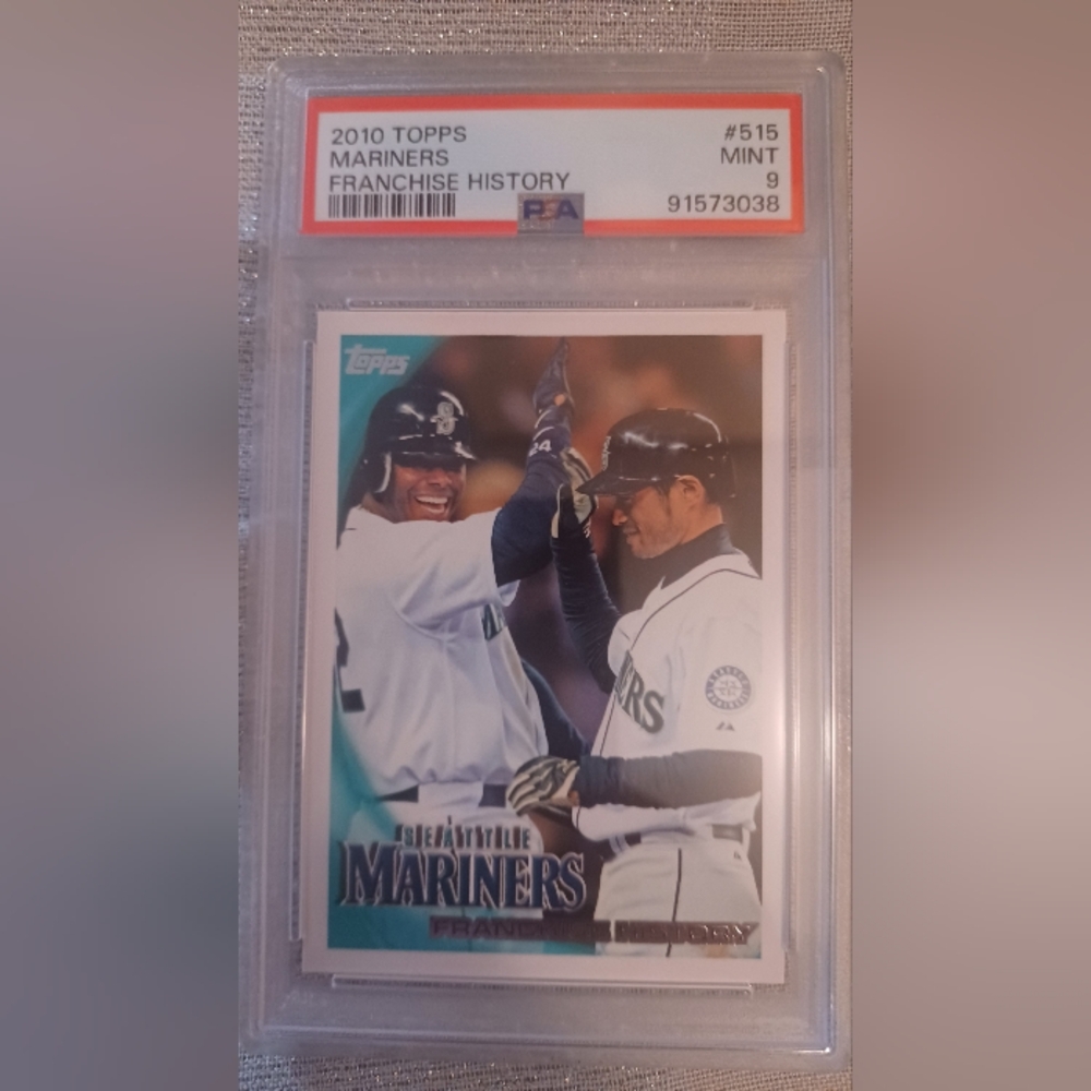 2010 Topps #515 Ken Griffey Jr/Ichiro Suzuki